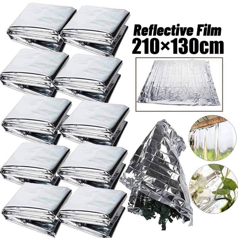 Greenhouse Plastic Film - 1-10 szt. Ogród srebrna folia mylarowa