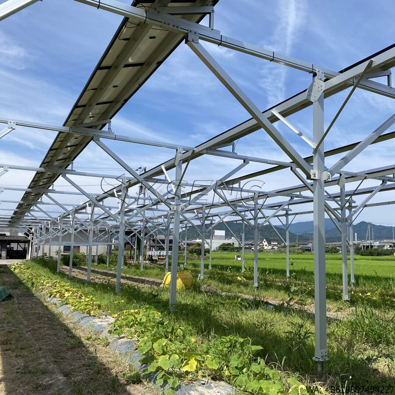 Agriculture Farming News - Japońskie nowe aluminiowe wsporniki solarnie do
