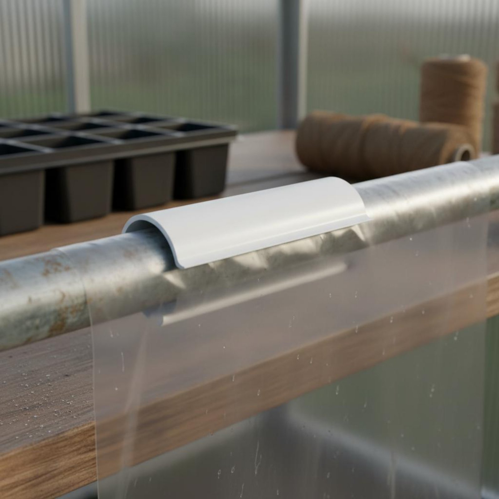 32 sztuki Klipsów do szklarni  – Greenhouse Plastic Film recenzja i cena