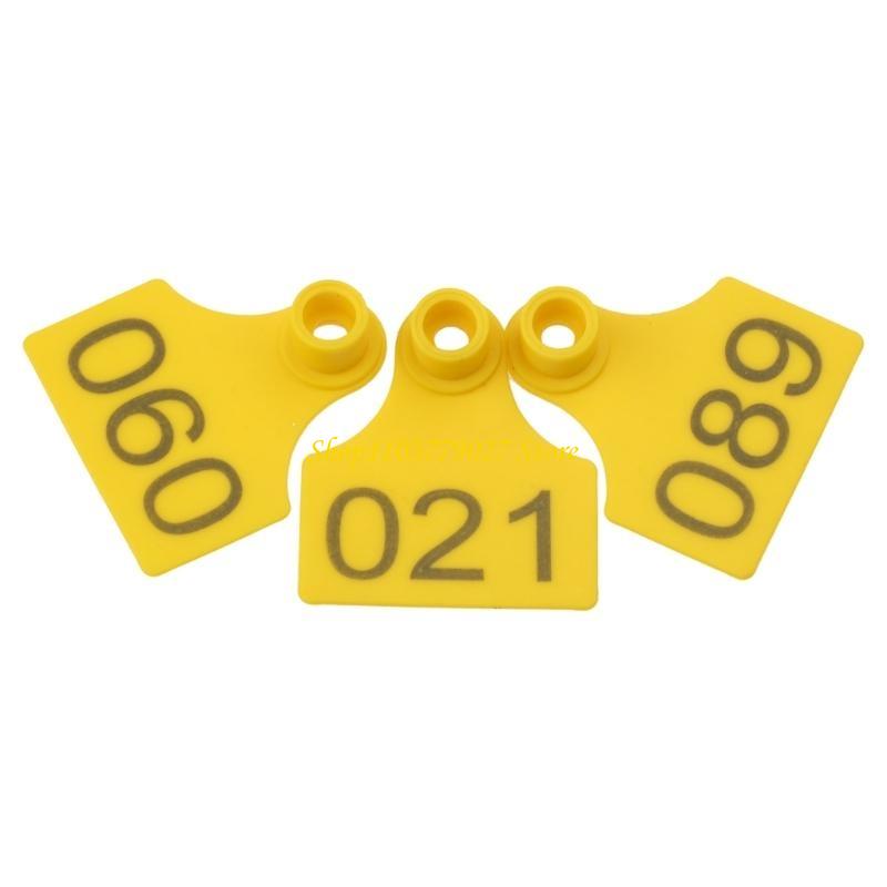C4DF 001-100 Liczba Tagi plast – Livestock Ear Tag recenzja i cena